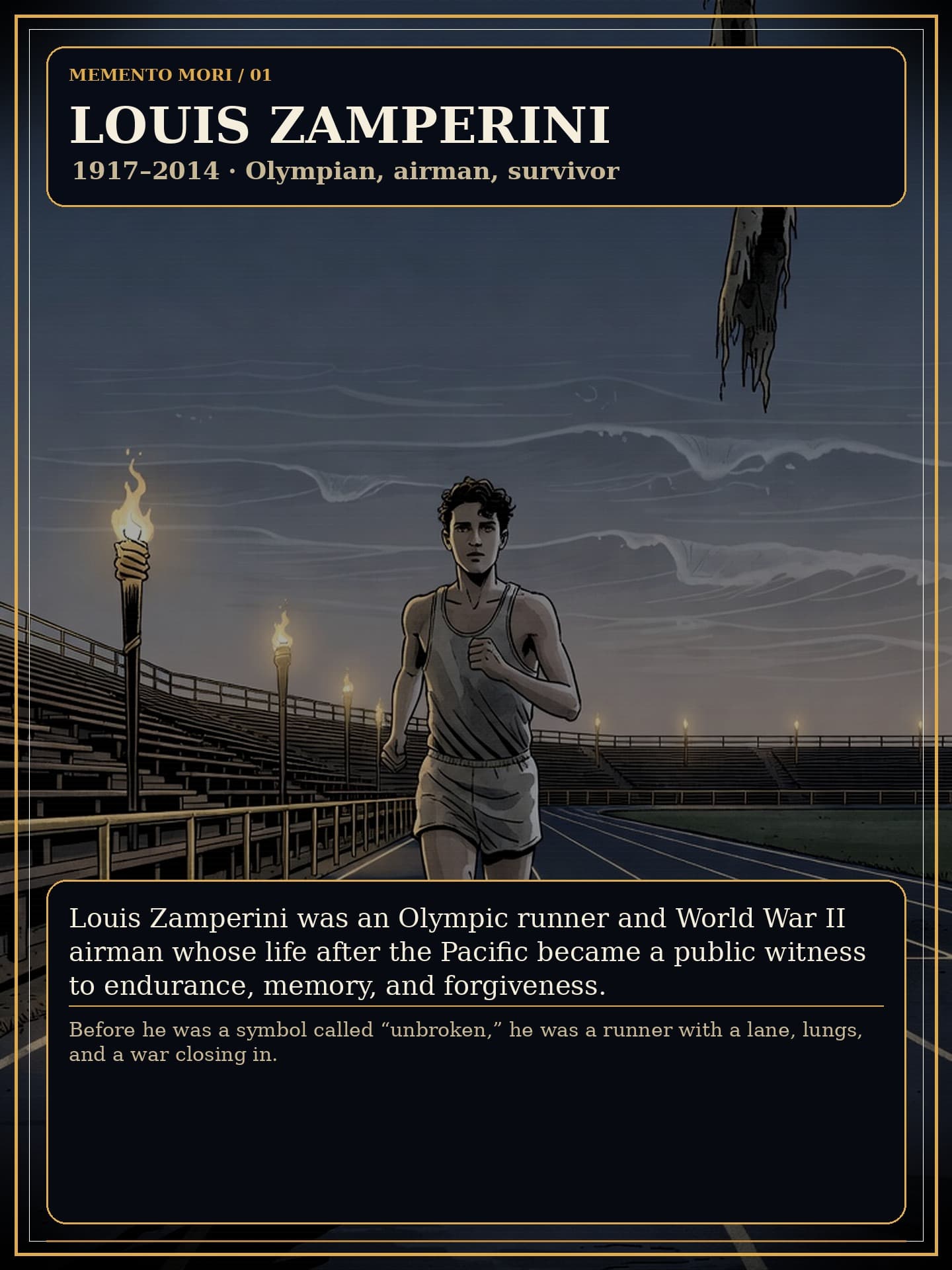 Page 1 of Louis Zamperini: After the Raft